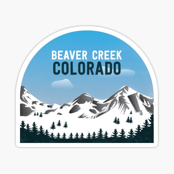 Vail Sticker Decal Valley Ski Snowboard Creek Mountain Colorado Beaver PO 