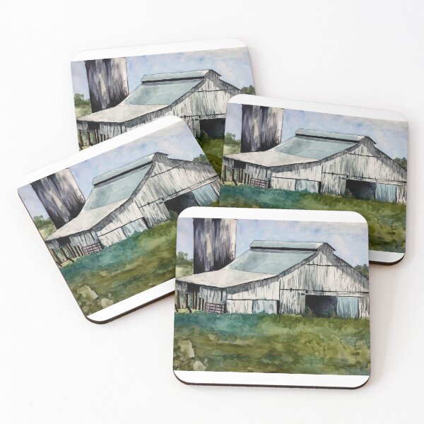 Item preview, Barn Watercolor  designed and sold by ClaysCreations.