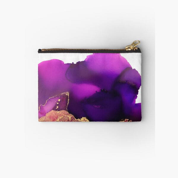 Item preview, Purple + Gold Alcohol Ink   designed and sold by MoCraftsCo.