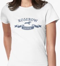 Koserow Insel Usedom Ostsee Tailliertes T-Shirt für Frauen