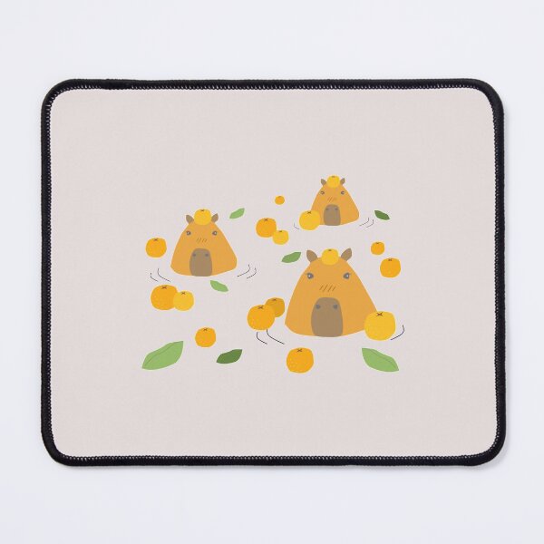 Item preview, Capybara Bath wiht Yuzu   designed and sold by CapybaraPrints.
