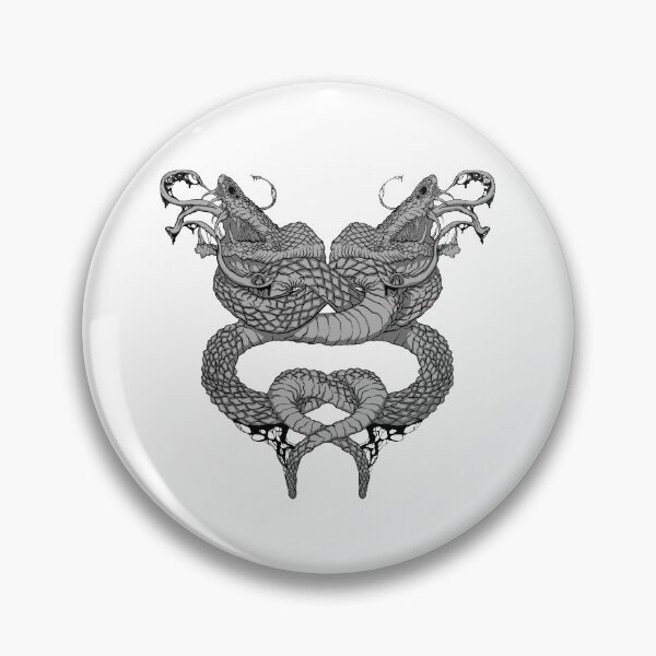 Item preview, Venomous Snake B&W designed and sold by ElipseArt.
