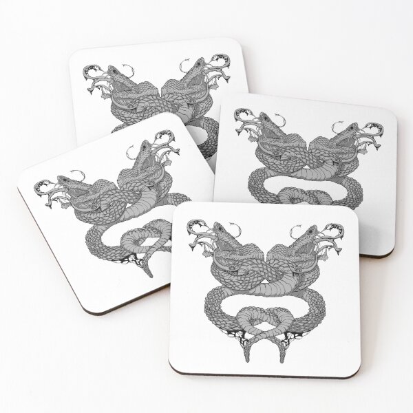 Item preview, Venomous Snake B&W designed and sold by ElipseArt.