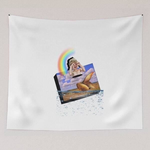 Item preview, crying baby mermaid designed and sold by AWAarts.