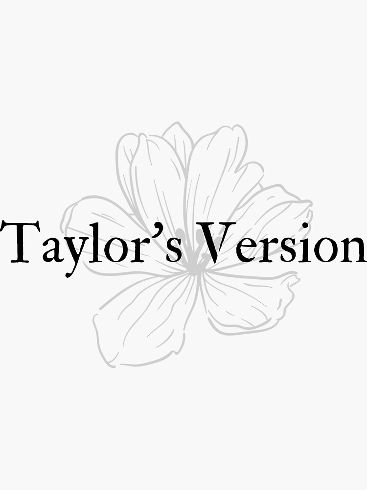 taylor’s version stars Sticker for Sale by grcngersnixx