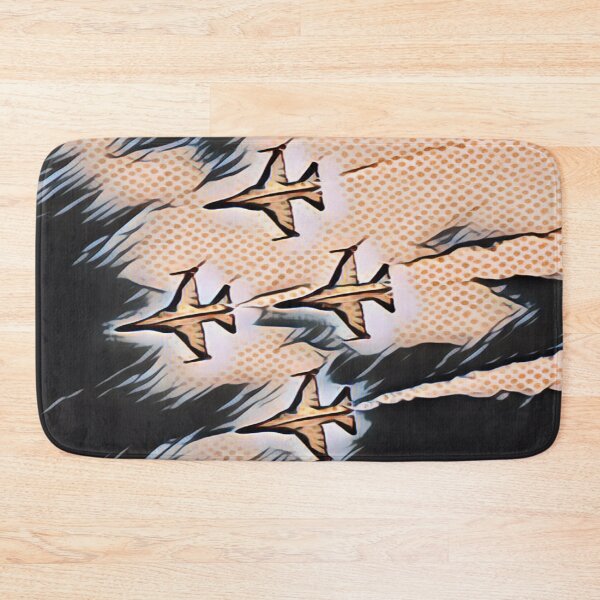 Item preview, Black Eagles Formation Bend In Pointillism designed and sold by Fearless-Fox.