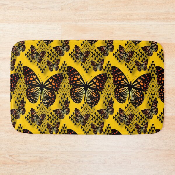 Item preview, Golden Yellow / Fire Color  Native Butterfly Design  designed and sold by JMWCD.