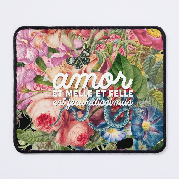 Item preview, Love is Rich with Honey & Venom - Latin - Amor et Melle et Felle est Fecundissimus designed and sold by Trish Dish.