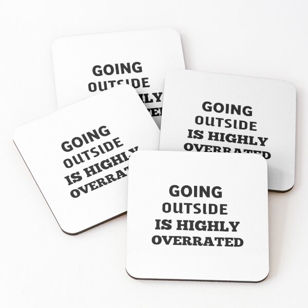 Item preview, Going Outside Is Highly Overrated designed and sold by veerudesigns.