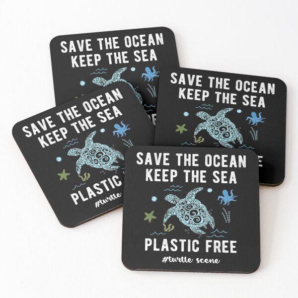 Item preview, save the ocean keep the sea plastic free, World Turtle Day designed and sold by hattem.