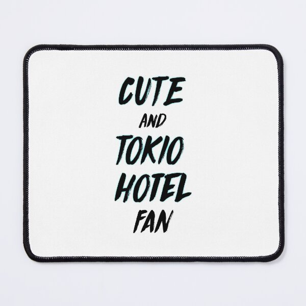Item preview, CUTE and TOKYO HOTEL fan (black) designed and sold by eileendiaries.