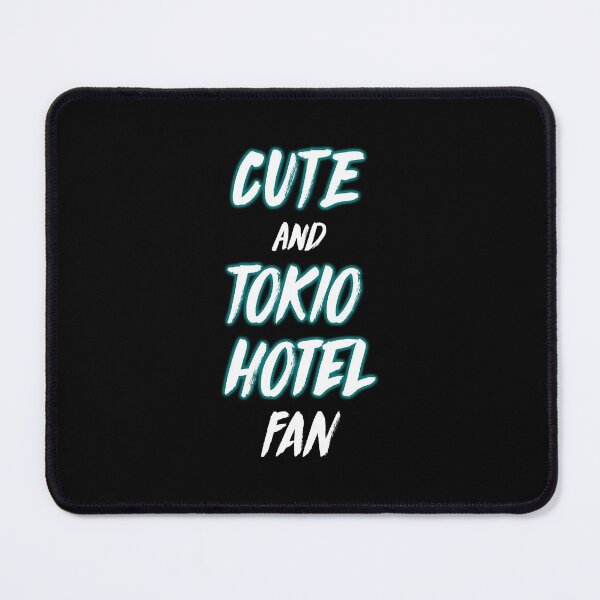 Item preview, CUTE and TOKYO HOTEL fan (white) designed and sold by eileendiaries.