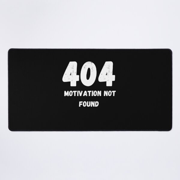Artikelvorschau, Fehler 404 Motivation nicht gefunden entworfen und verkauft von AbiBurtDesigns.