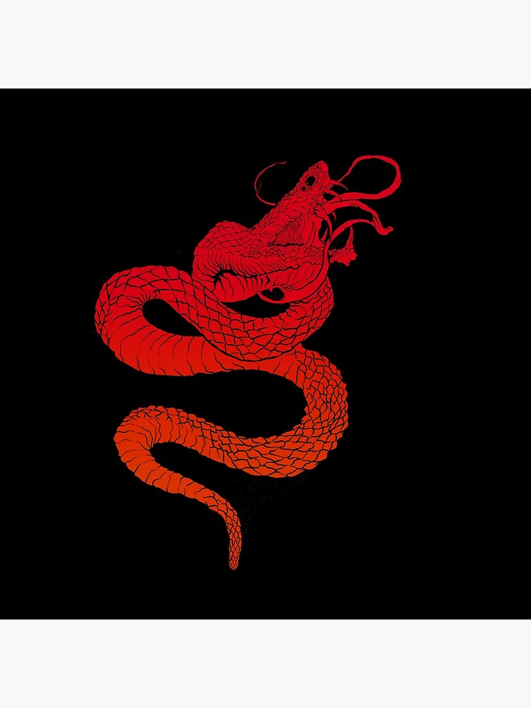 Lámina rígida for Sale con la obra «Serpiente degradada» de