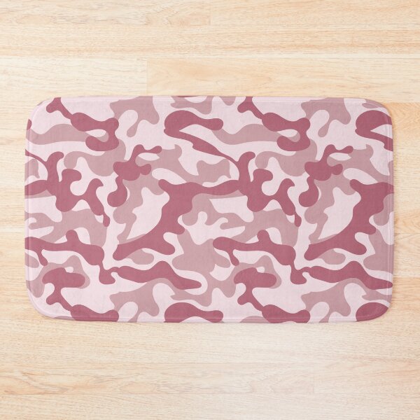 Item preview, Romantic pastel pink rose camouflage seamless pattern designed and sold by NineJuly.