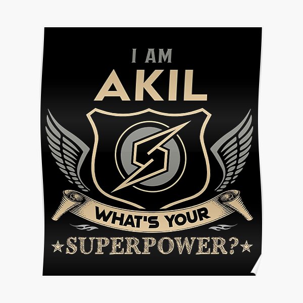 Akil Posters for Sale