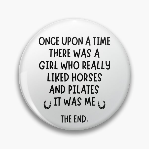 Item preview, A girl who really liked horses & pilates designed and sold by TheGreenGoat.