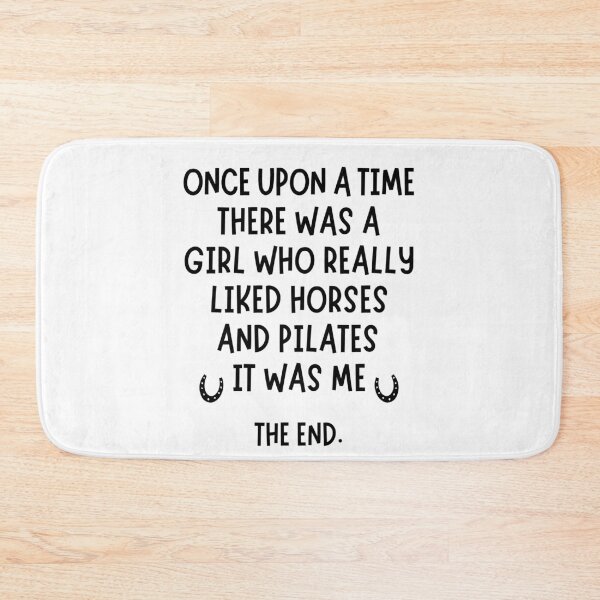 Item preview, A girl who really liked horses & pilates designed and sold by TheGreenGoat.