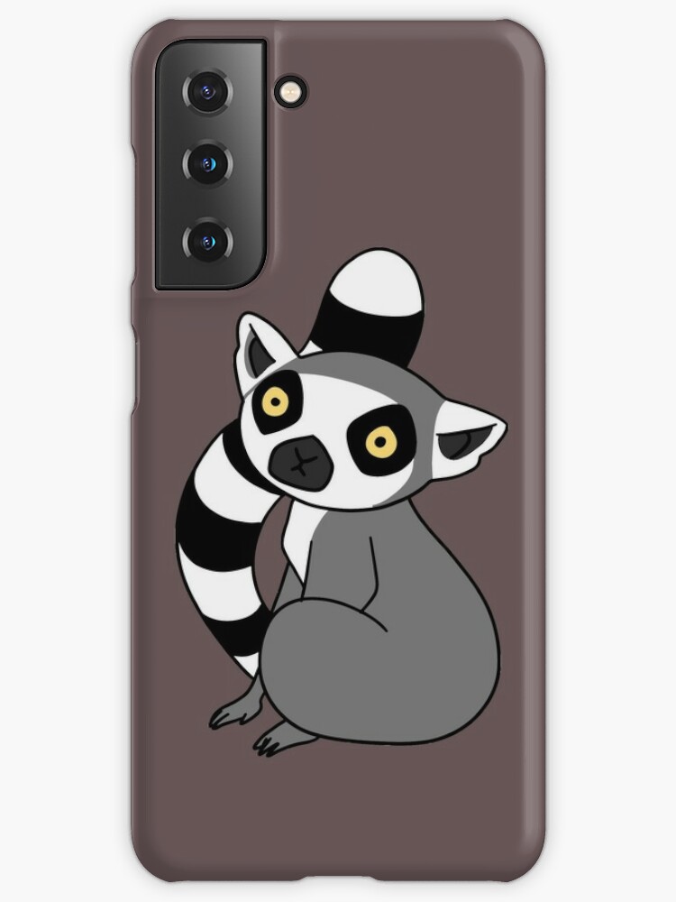 Ring Tailed Lemur Sitting Samsung Galaxy Phone Case