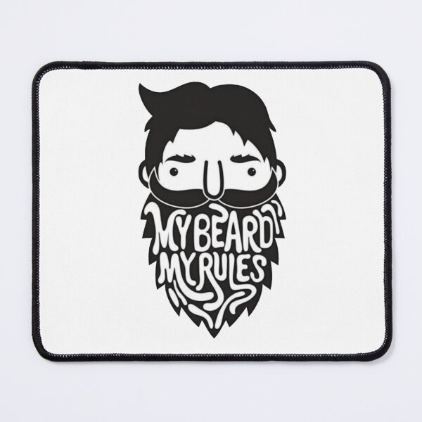 Item preview, My Beard My rules designed and sold by SpecArt.