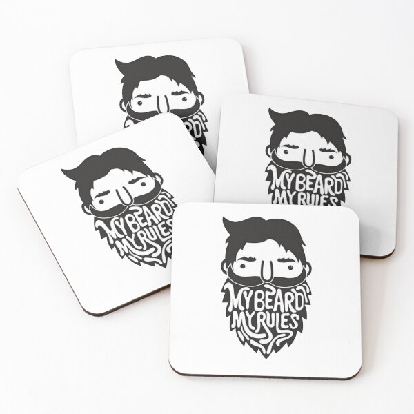 Item preview, My Beard My rules designed and sold by SpecArt.