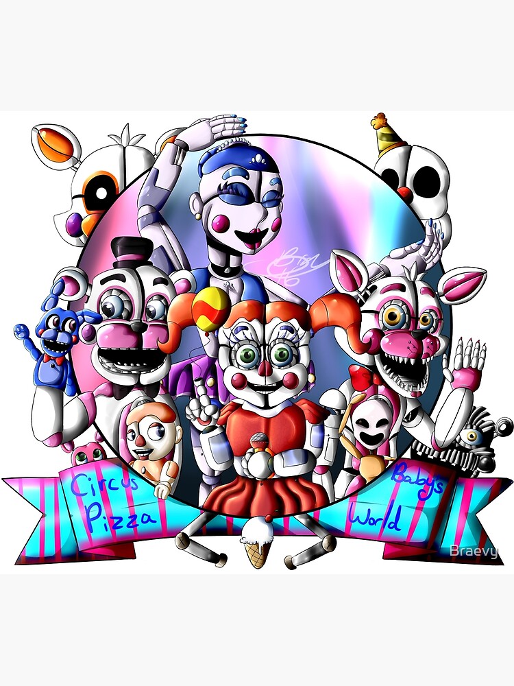 Five Nights At Freddy's Sister Location - Ennard Poster Greeting Card  for Sale by Jobel