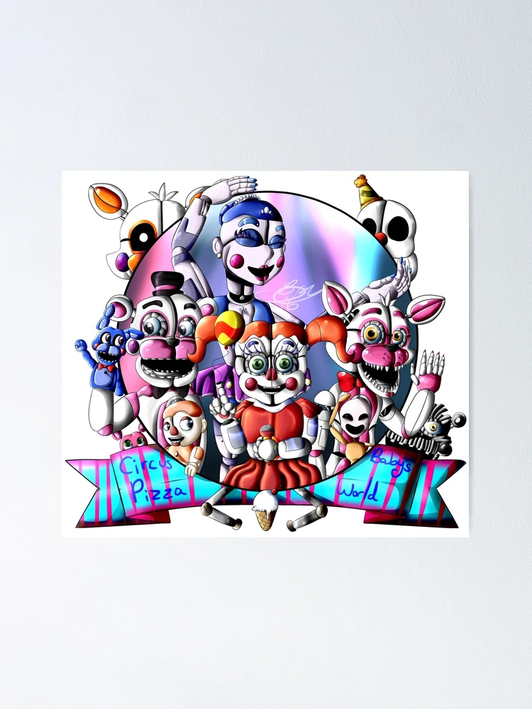 Five Nights at Freddy&amp;amp;#39;s Sister Location - Ennard Metal  Print for Sale by Jobel