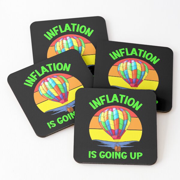 Item preview, Inflation Is Going Up - Hot Air Balloon  designed and sold by Einstein12345.