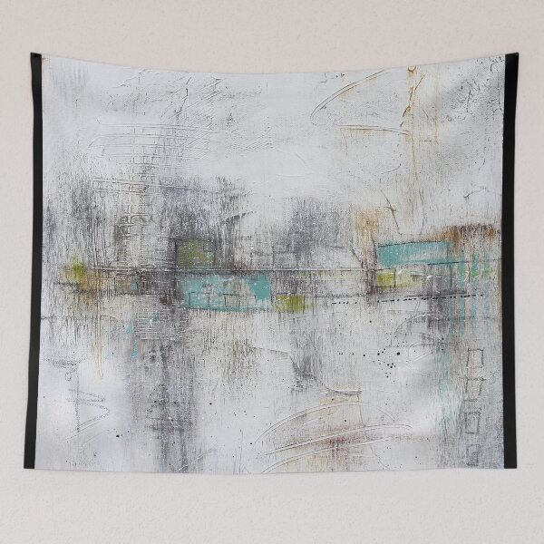 Item preview, Abstract Aqua Horizon B designed and sold by Jean Plout.