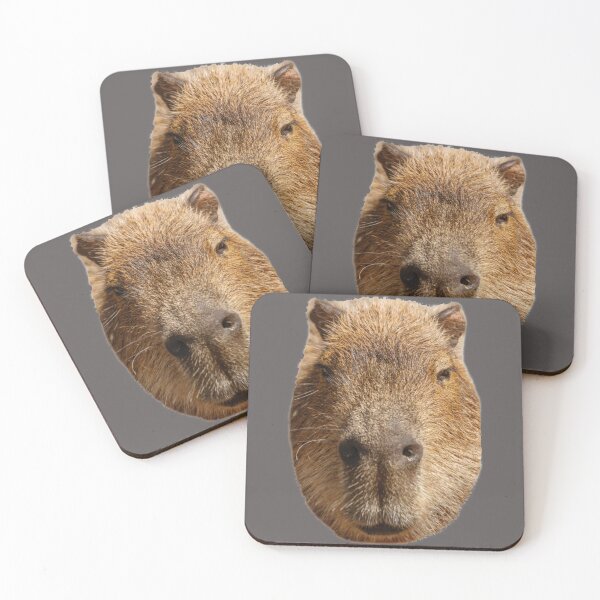 Item preview, Capybara face   designed and sold by CapybaraPrints.