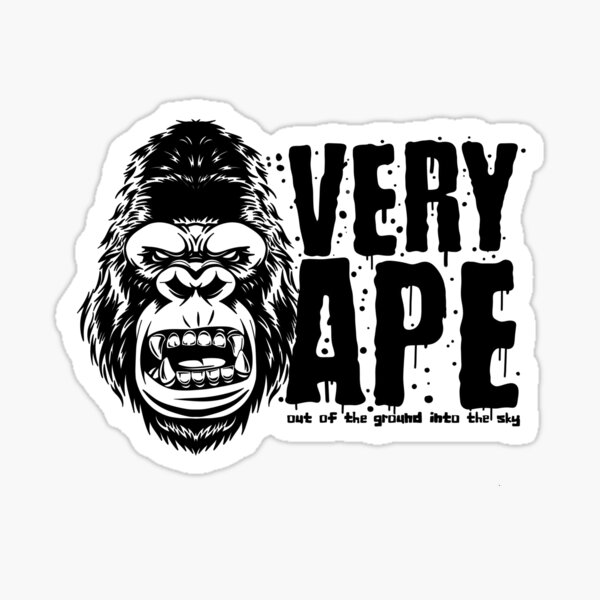 Very Ape Sticker