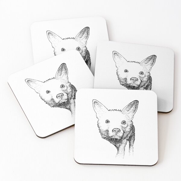 Item preview, Fox Stipple Drawing designed and sold by adam-bullock.