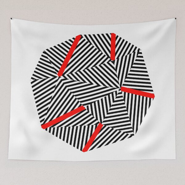 Item preview, ripple round red designed and sold by contexture.