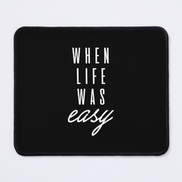 Item preview, WHEN LIFE WHAT easy (white) designed and sold by eileendiaries.