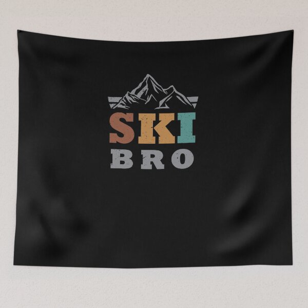Item preview, Cool Ski Bro Matching Family Theme Skiing Lover Winter Sport designed and sold by MadrigueraSM-.