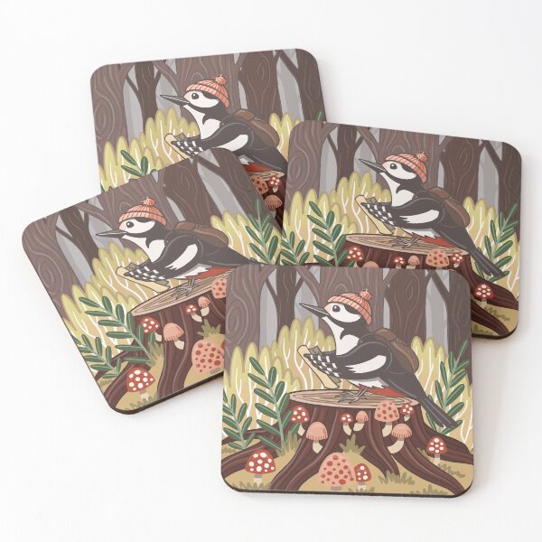 Item preview, Galileo the woodpecker designed and sold by Nadia Castelli.