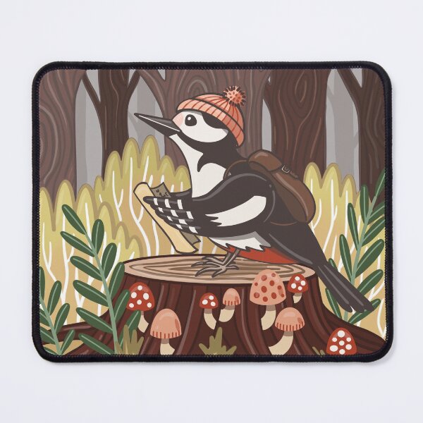 Item preview, Galileo the woodpecker designed and sold by Nadia Castelli.