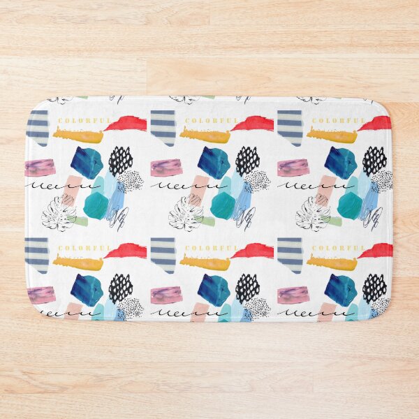 Item preview, Watercolor Abstract Lines And Shapes Pattern designed and sold by DeevaValli.