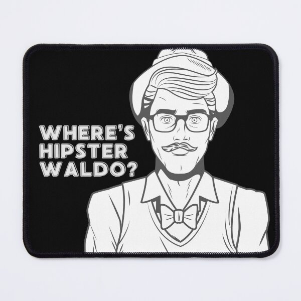 Item preview, Wheres Hipster Waldo? designed and sold by Wearablepsa.