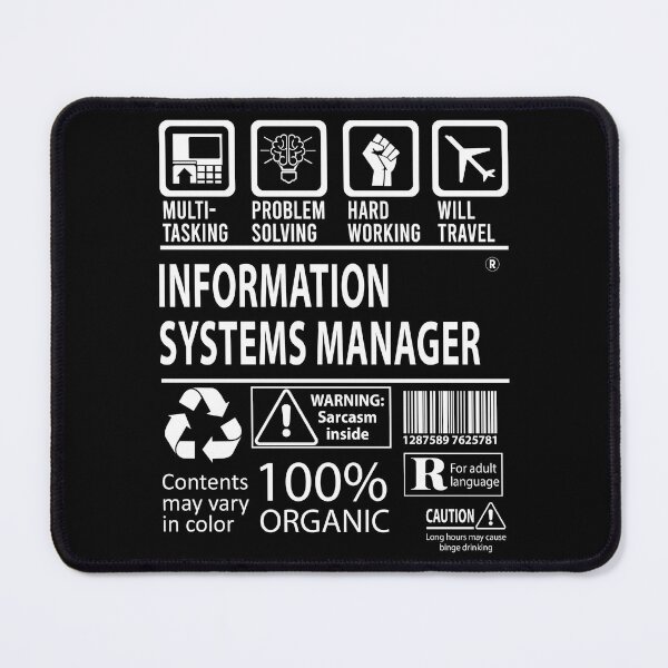 Item preview, Information Systems Manager T Shirt - MultiTasking Certified Job Gift Item Tee designed and sold by oslandefren.