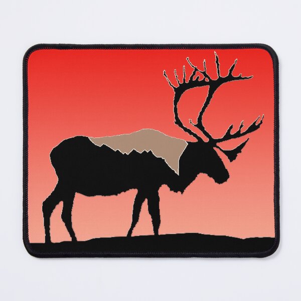 Item preview, Caribou at Sunset designed and sold by alpendesigns.