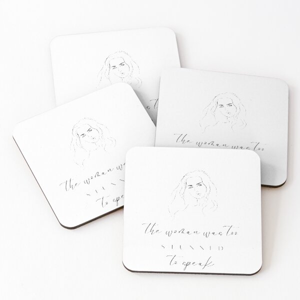 Item preview, The woman was too stunned to speak designed and sold by Alexandra Stockin.