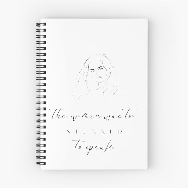 Item preview, The woman was too stunned to speak designed and sold by Alexandra Stockin.