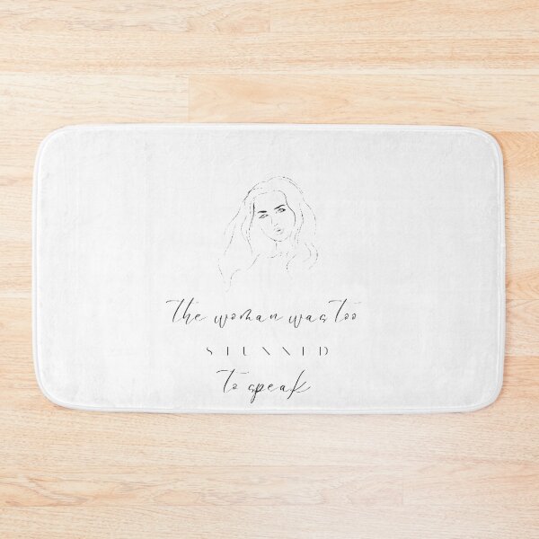 Item preview, The woman was too stunned to speak designed and sold by Alexandra Stockin.