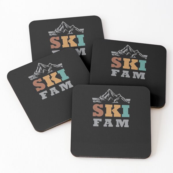 Item preview, Cool Ski Fam Matching Family Theme Skiing Lover Winter Sport designed and sold by MadrigueraSM-.