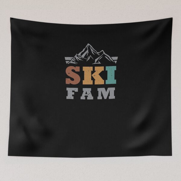 Item preview, Cool Ski Fam Matching Family Theme Skiing Lover Winter Sport designed and sold by MadrigueraSM-.