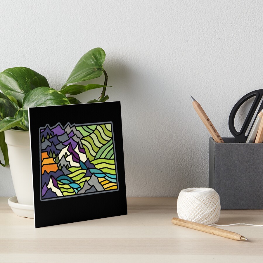 Item preview, Art Board Print designed and sold by AtomicChild.