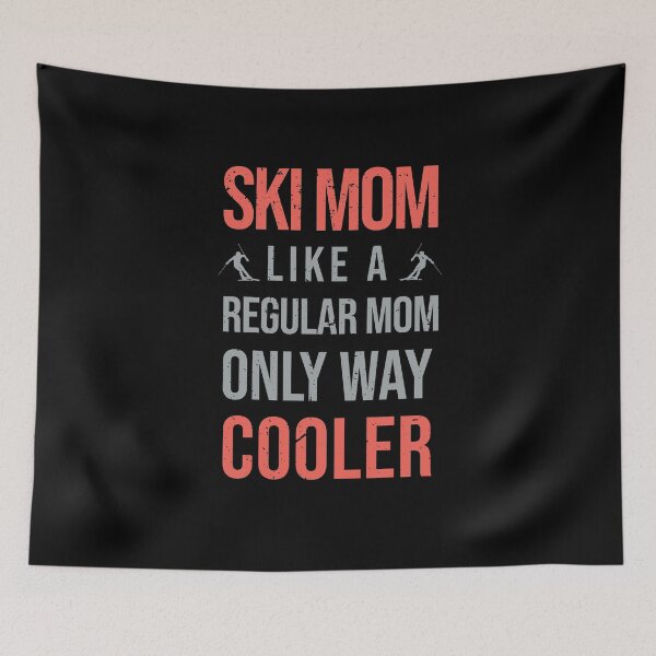 Item preview, Fun Ski Mom Skiing Lover Winter Sport Matching Family Theme designed and sold by MadrigueraSM-.