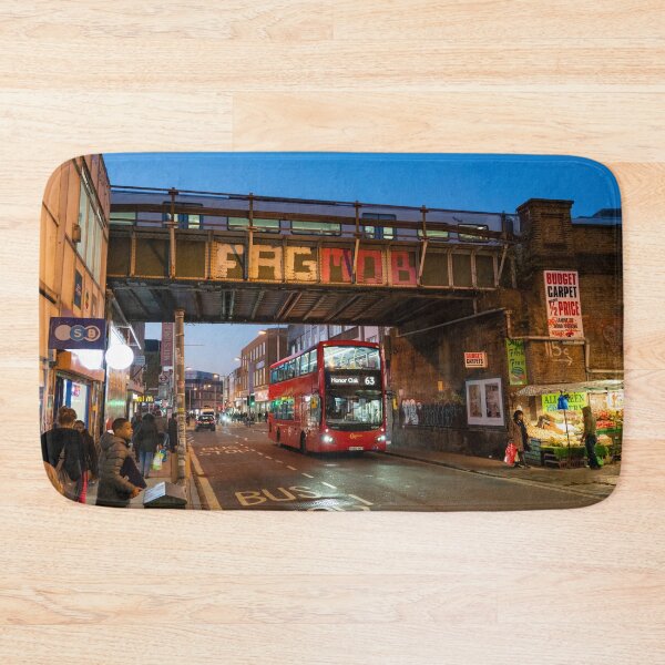 Item preview, Peckham bus at dusk  designed and sold by hawkie.