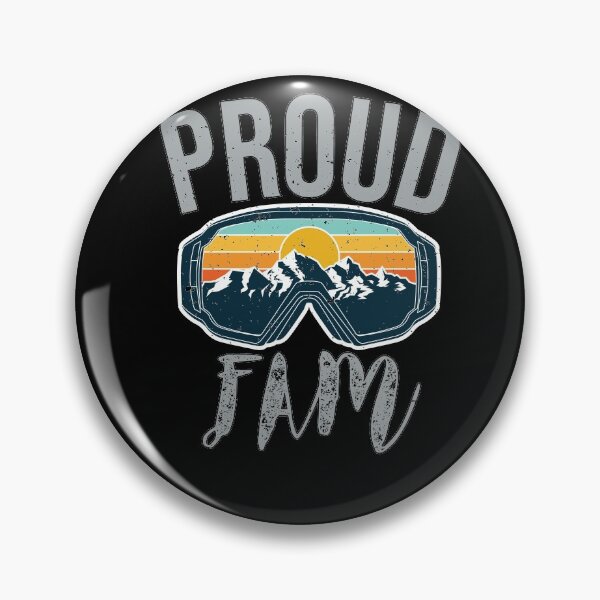 Item preview, Cool Ski Proud Fam Matching Family Theme Skiing Lover Winter designed and sold by MadrigueraSM-.